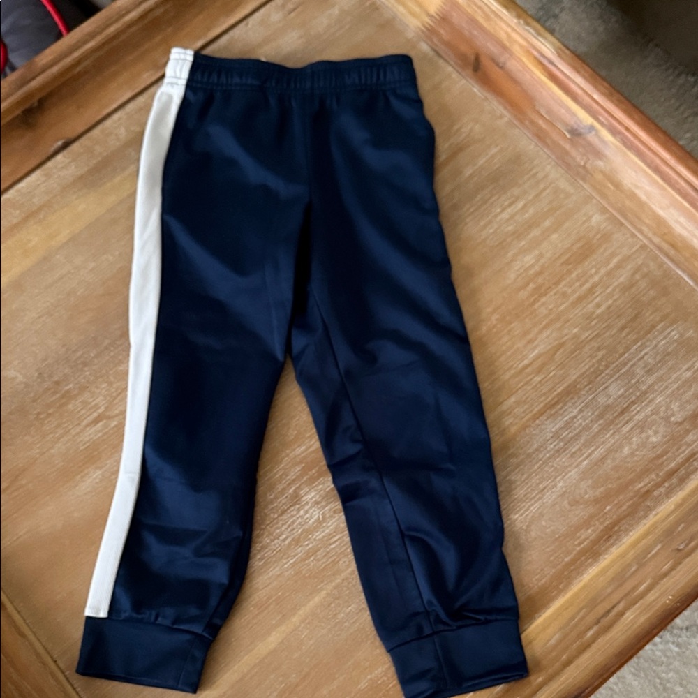 Jumping Beans Navy Joggers with White Stripe